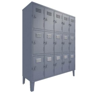 LOCKER 5 CUERPOS 15 PUERTAS