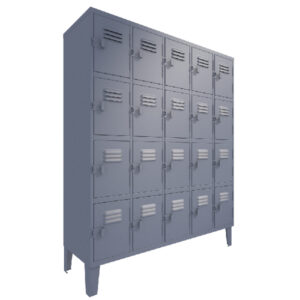 Locker 5 cuerpos 20 puertas
