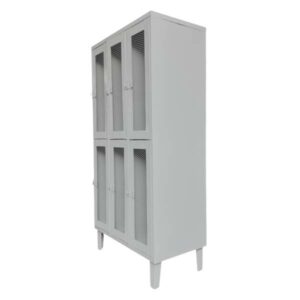 LOCKER 3 CUERPOS 6 PUERTAS